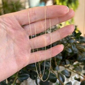 American Vintage Gold Necklace